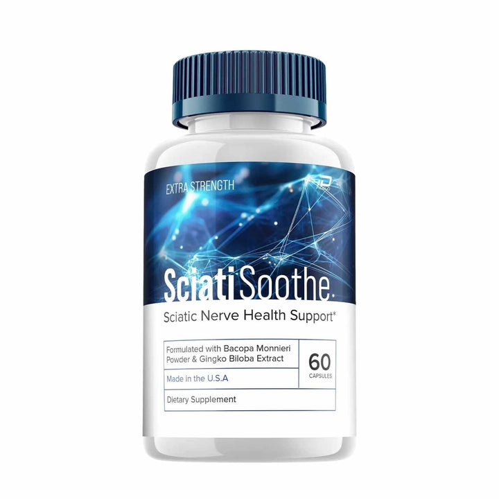 Sciatisoothe 60 Capsules - Health And Well-Being + Free Shipping