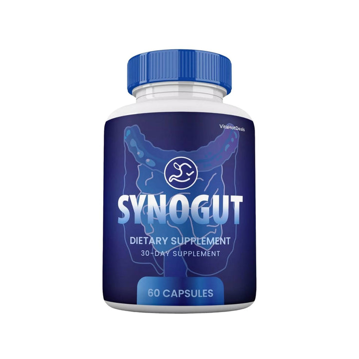 Synogut 60 Capsules - Health And Well-Being + Free Shipping