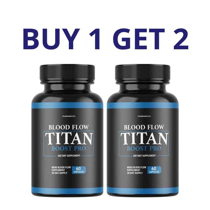 Titan Boost 60 Capsules - Health And Well-Being + Free Shipping