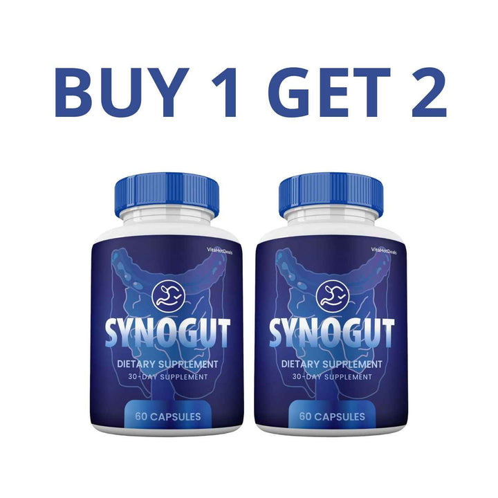 Synogut 60 Capsules - Health And Well-Being + Free Shipping