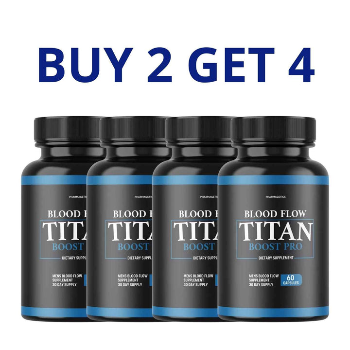 Titan Boost 60 Capsules - Health And Well-Being + Free Shipping