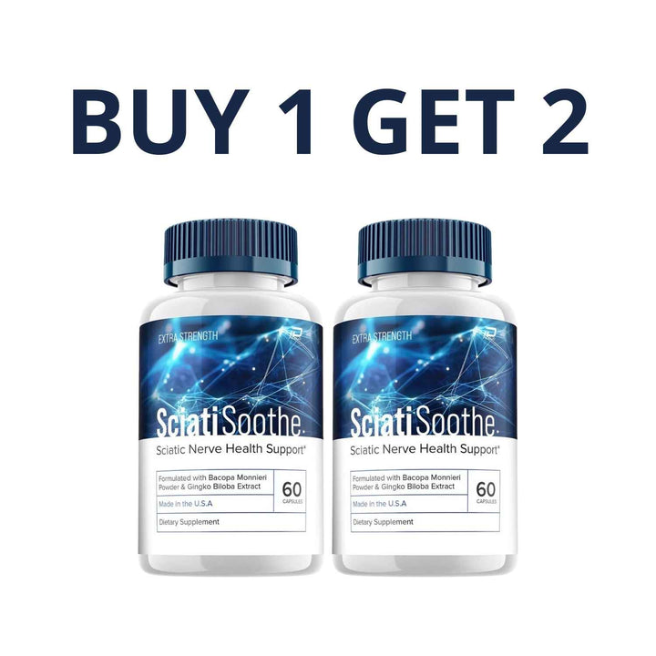 Sciatisoothe 60 Capsules - Health And Well-Being + Free Shipping