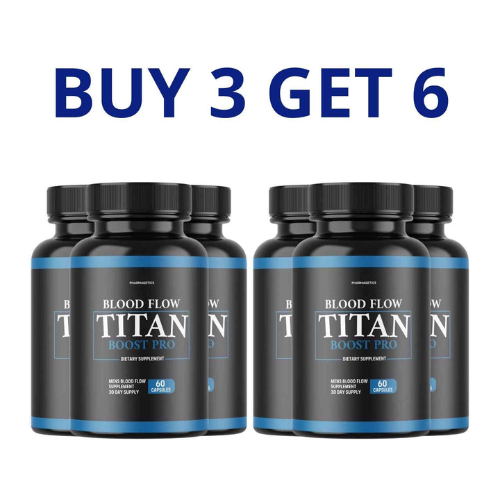 Titan Boost 60 Capsules - Health And Well-Being + Free Shipping