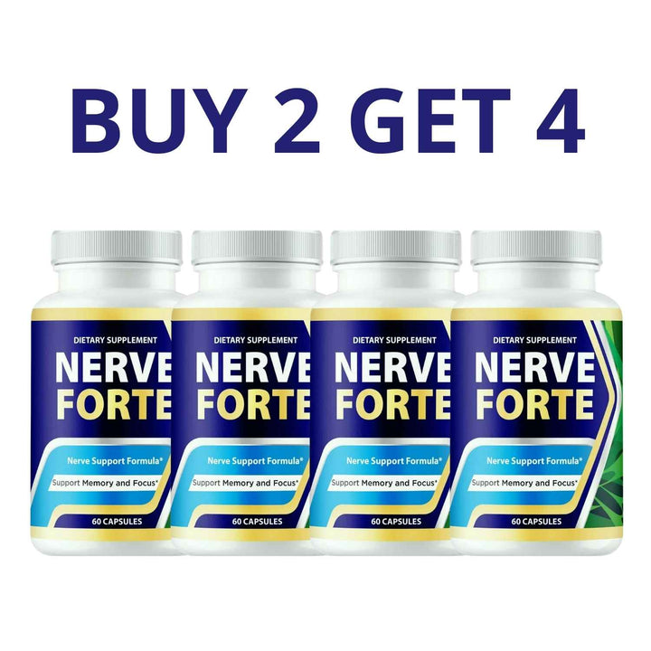 Nerveforte 60 Capsules - Health And Well-Being + Free Shipping