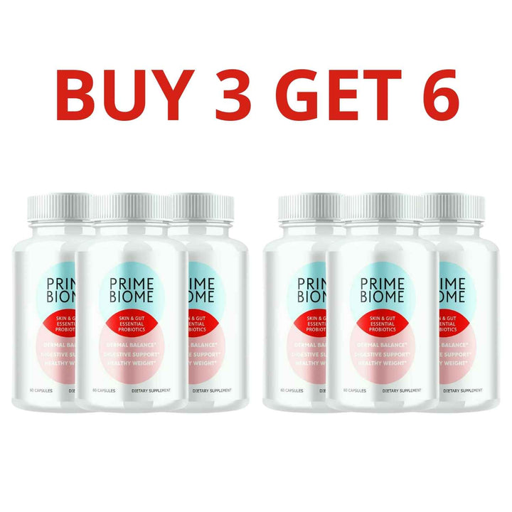 Prime Biome 60 Capsules - Health And Well-Being + Free Shipping