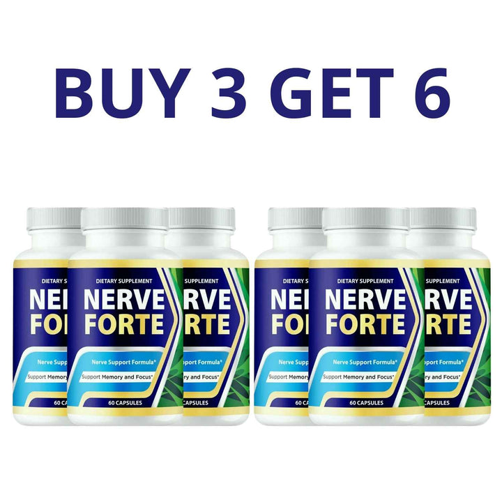 Nerveforte 60 Capsules - Health And Well-Being + Free Shipping