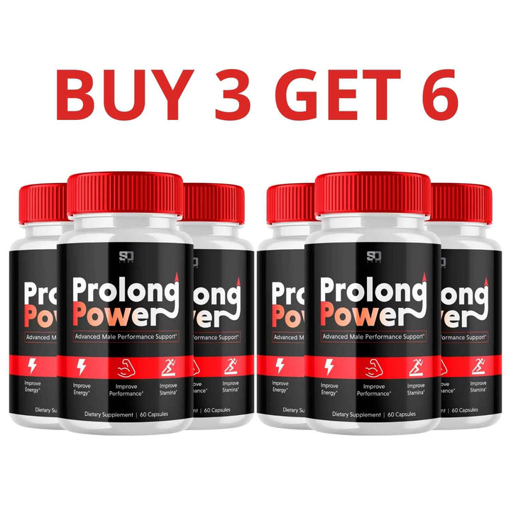 Prolong Power 60 Capsules - Health And Well-Being + Free Shipping