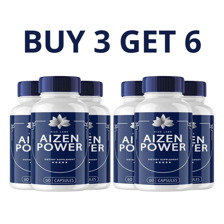 Aizen Power 60 Capsules - Health And Well-Being + Free Shipping