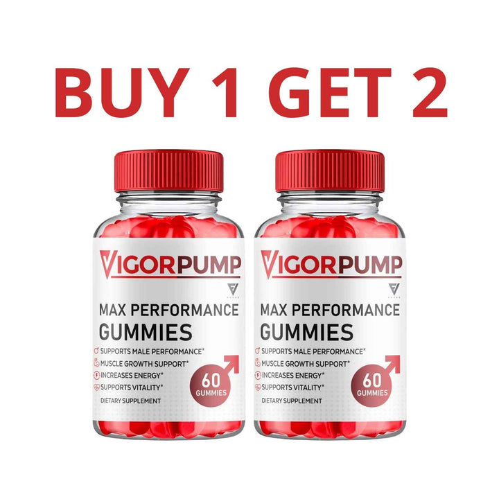 Vigor Pump 60 Gummies - Health And Well-Being + Free Shipping