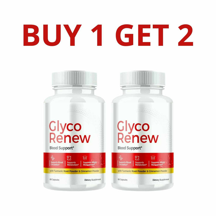 Glyco Renew 60 Capsules - Health And Well-Being + Free Shipping