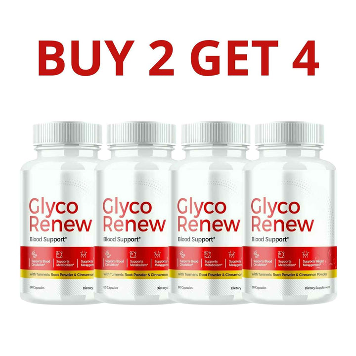 Glyco Renew 60 Capsules - Health And Well-Being + Free Shipping