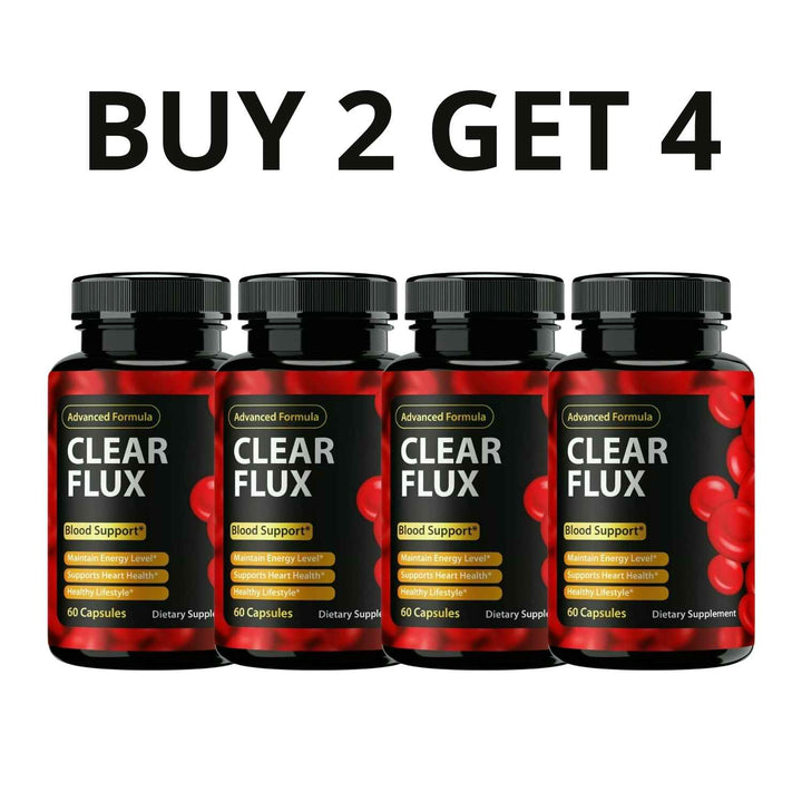 Clear Flux 60 Capsules - Health And Well-Being + Free Shipping