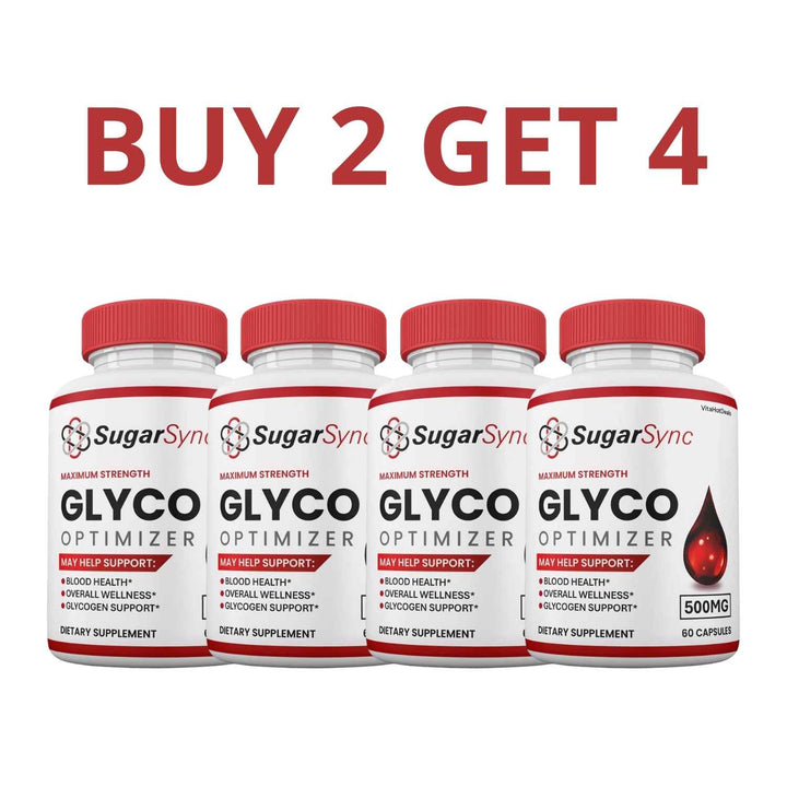 Glyco Optimizer 60 Capsules - Health And Well-Being + Free Shipping