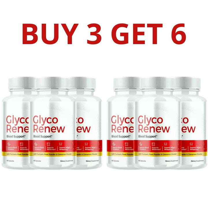 Glyco Renew 60 Capsules - Health And Well-Being + Free Shipping