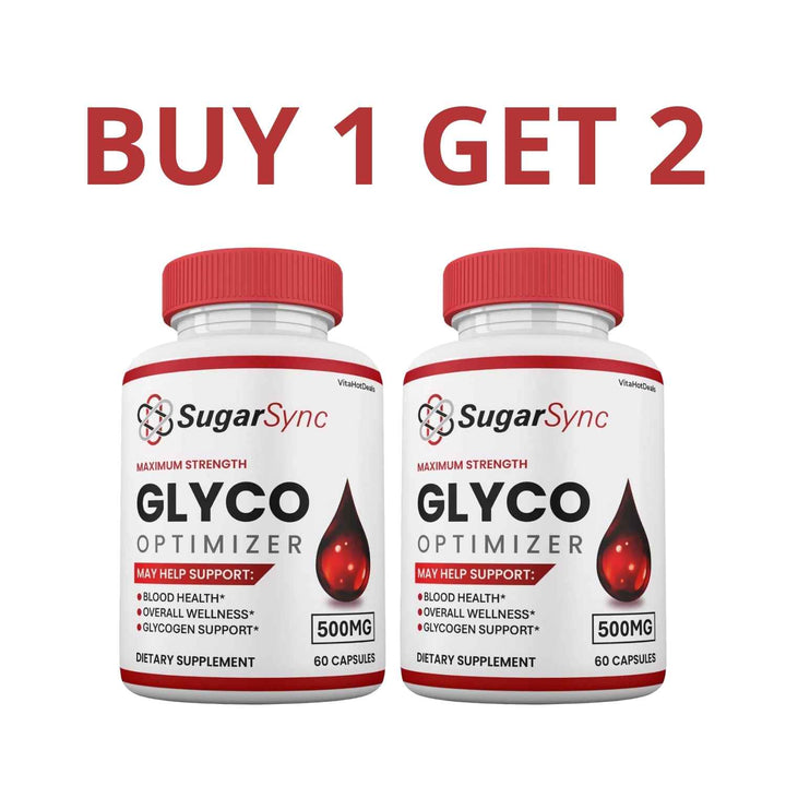 Glyco Optimizer 60 Capsules - Health And Well-Being + Free Shipping