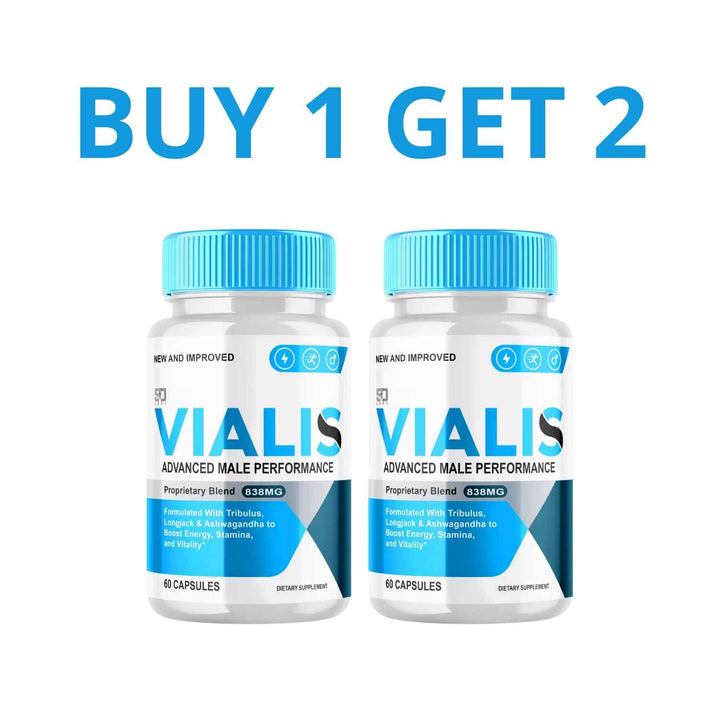 Vialis 60 Capsules - Health And Well-Being + Free Shipping