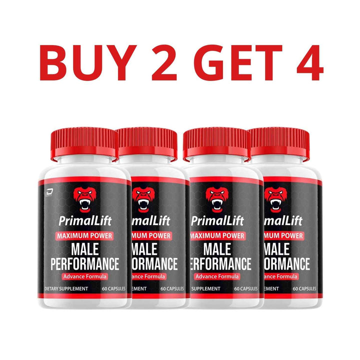 Primal Lift 60 Capsules - Health And Well-Being + Free Shipping