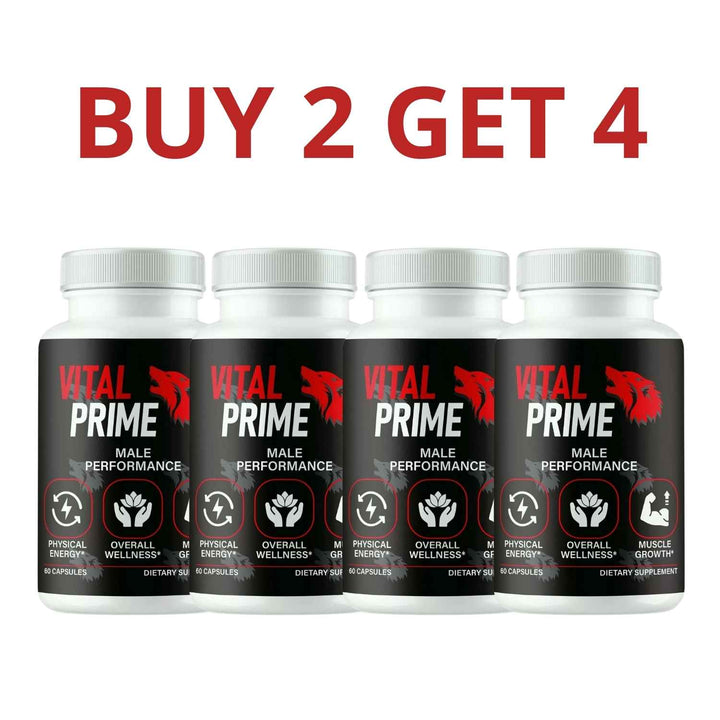 Vital Prime 60 Capsules - Health And Well-Being + Free Shipping