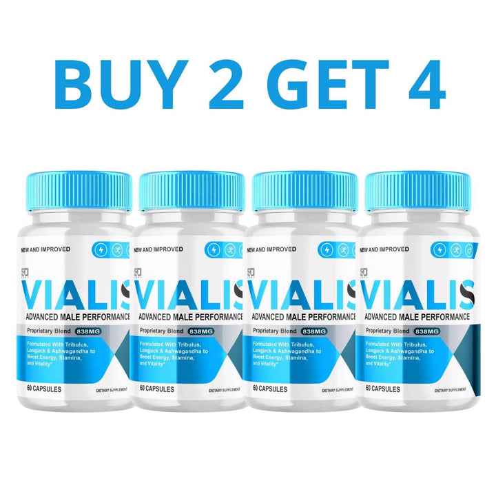 Vialis 60 Capsules - Health And Well-Being + Free Shipping