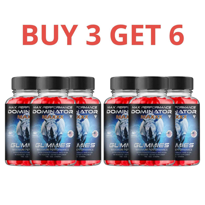 Dominator Maxx 60 Capsules - Health And Well-Being + Free Shipping