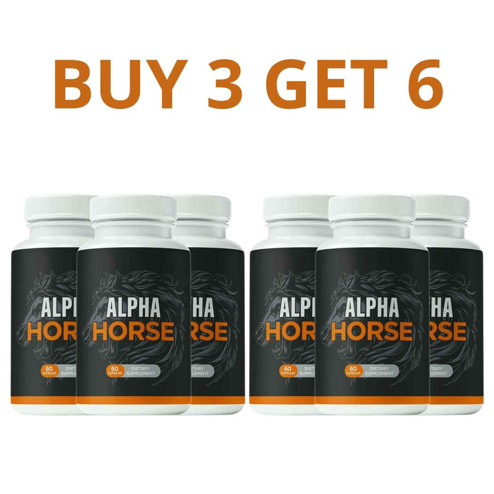 Alpha Horse 60 Capsules - Health And Well-Being + Free Shipping