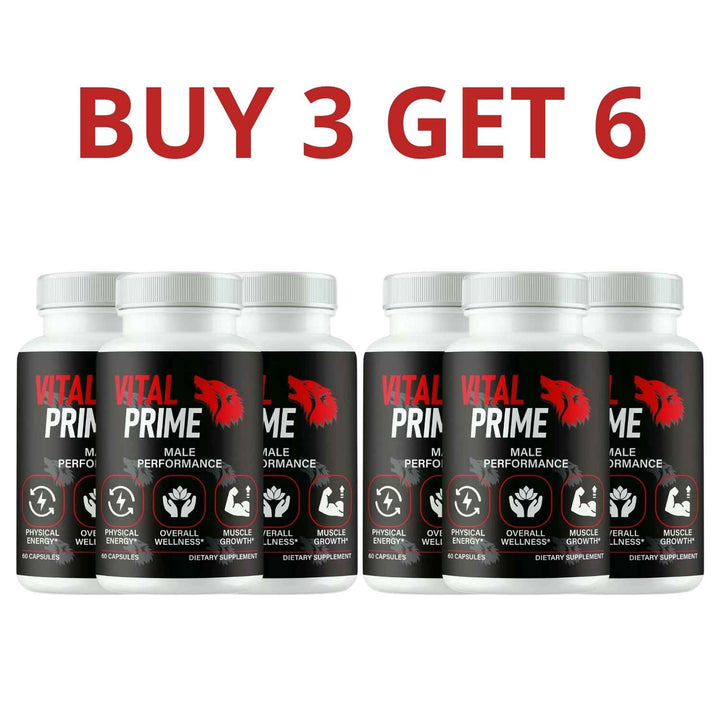 Vital Prime 60 Capsules - Health And Well-Being + Free Shipping