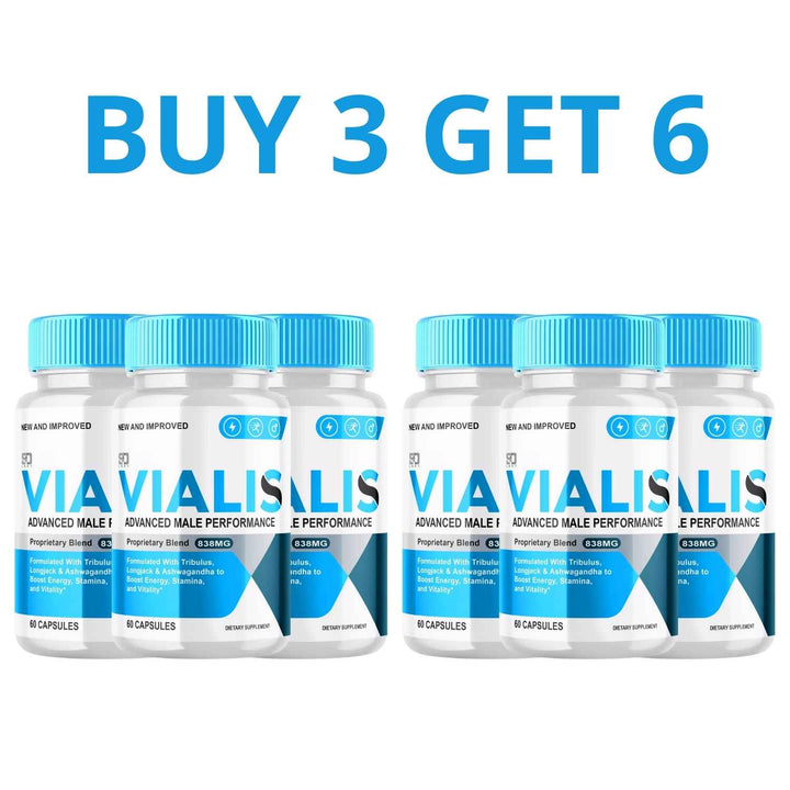 Vialis 60 Capsules - Health And Well-Being + Free Shipping