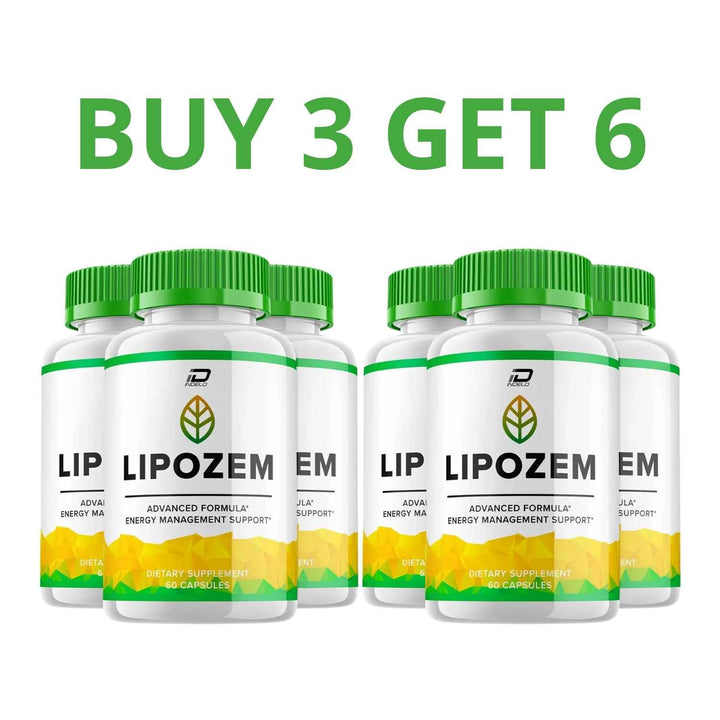 Lipozem 60 Capsules - Health And Well-Being + Free Shipping