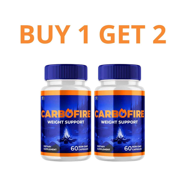 Carbofire 60 Capsules - Health And Well-Being + Free Shipping