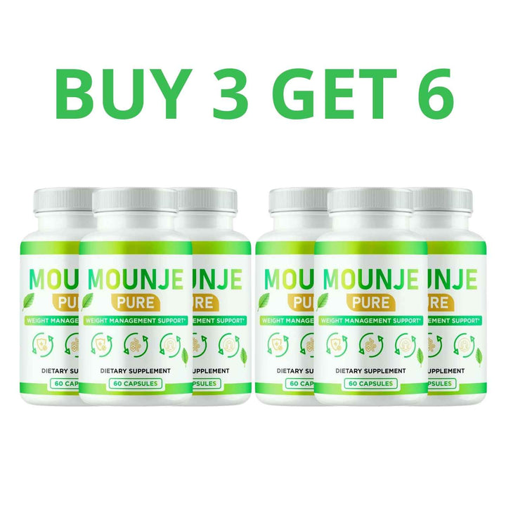 Mounje Pure 60 Capsules - Health And Well-Being + Free Shipping